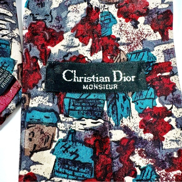 Christian Dior Monsieur Neck Tie - Picture 3 of 5